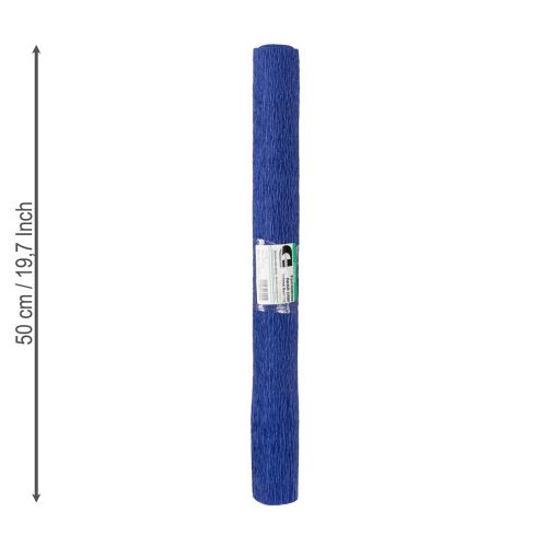 Artikel Blomsterhandler crepepapir mørkeblåt 50x250cm