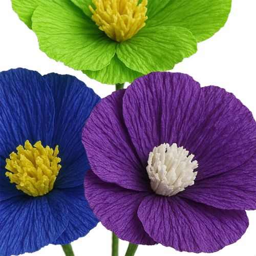 Artikel Blomsterhandler crepepapir mørkeblåt 50x250cm