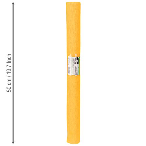 Artikel Blomsterhandler crepepapir solgul 50x250cm