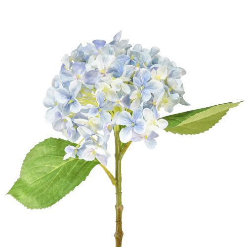 Floristik24 Hortensia kunstig blå kunstig blomst blå Ø15,5cm 45cm