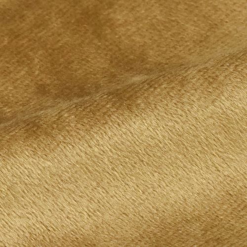 Artikel Bordløber i fløjl gyldenbrunt dekorativt stof 28×270 cm til borddekoration