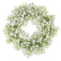 Floristik24 Gypsophila krans hvid blomsterkrans bryllup Ø30cm