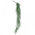 Floristik24 Grøn plantehængende kunstig hængeplante med knopper grøn, hvid 100cm