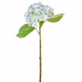 Floristik24 Hortensia kunstig blå kunstig blomst blå Ø15,5cm 45cm